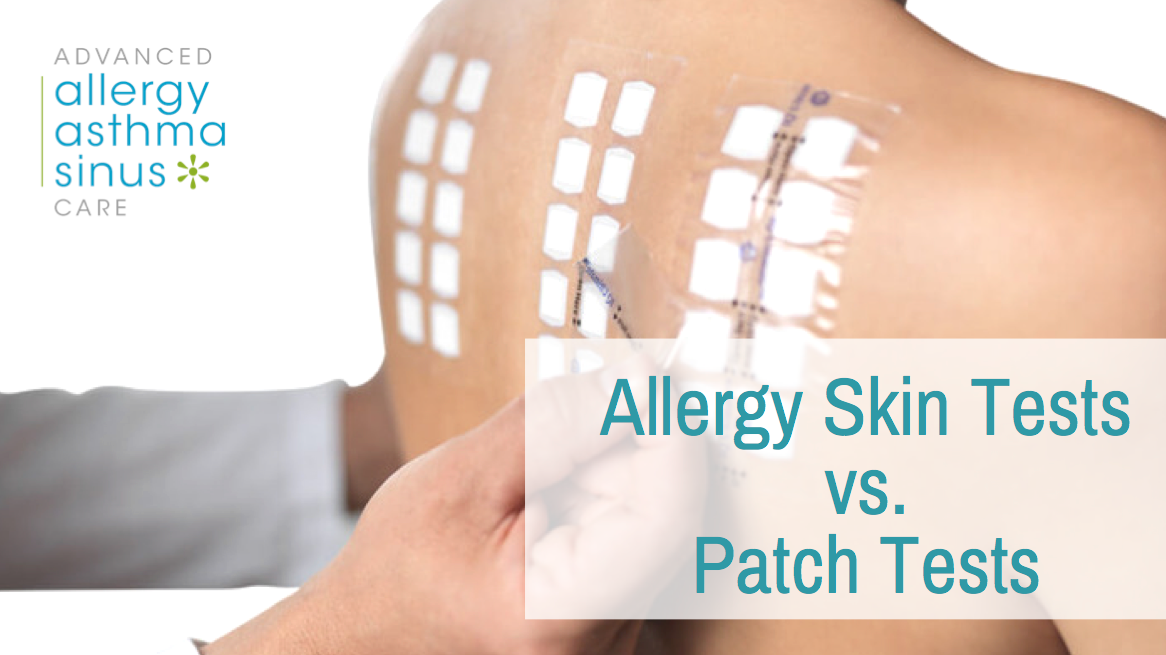 Allergy Skin Tests Versus Patch Tests