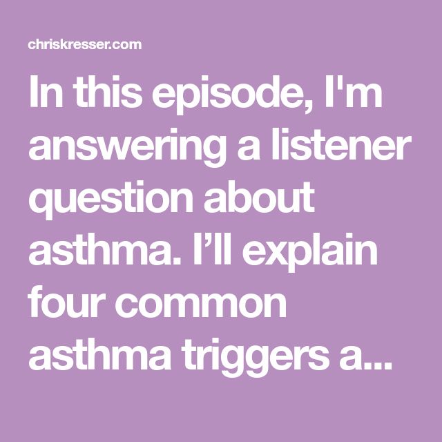 How to Address the Root Cause of Your Asthma