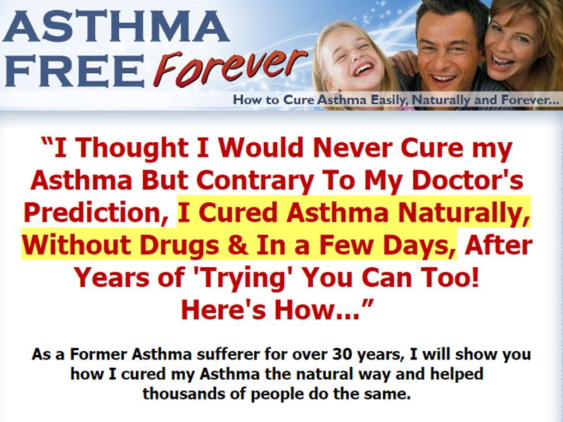How to Cure Asthma Naturally: How to Get Rid of Asthma ...