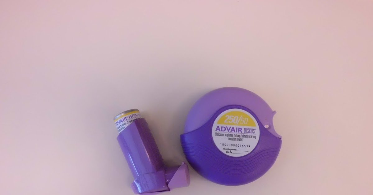 My Life as an Asthma Mom: Advair inhaler instead of the disc