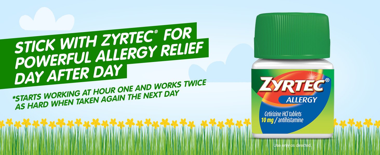 Zyrtec Allergy Relief (10 mg), 70 Ta (end 3/8/2021 12:00 AM)